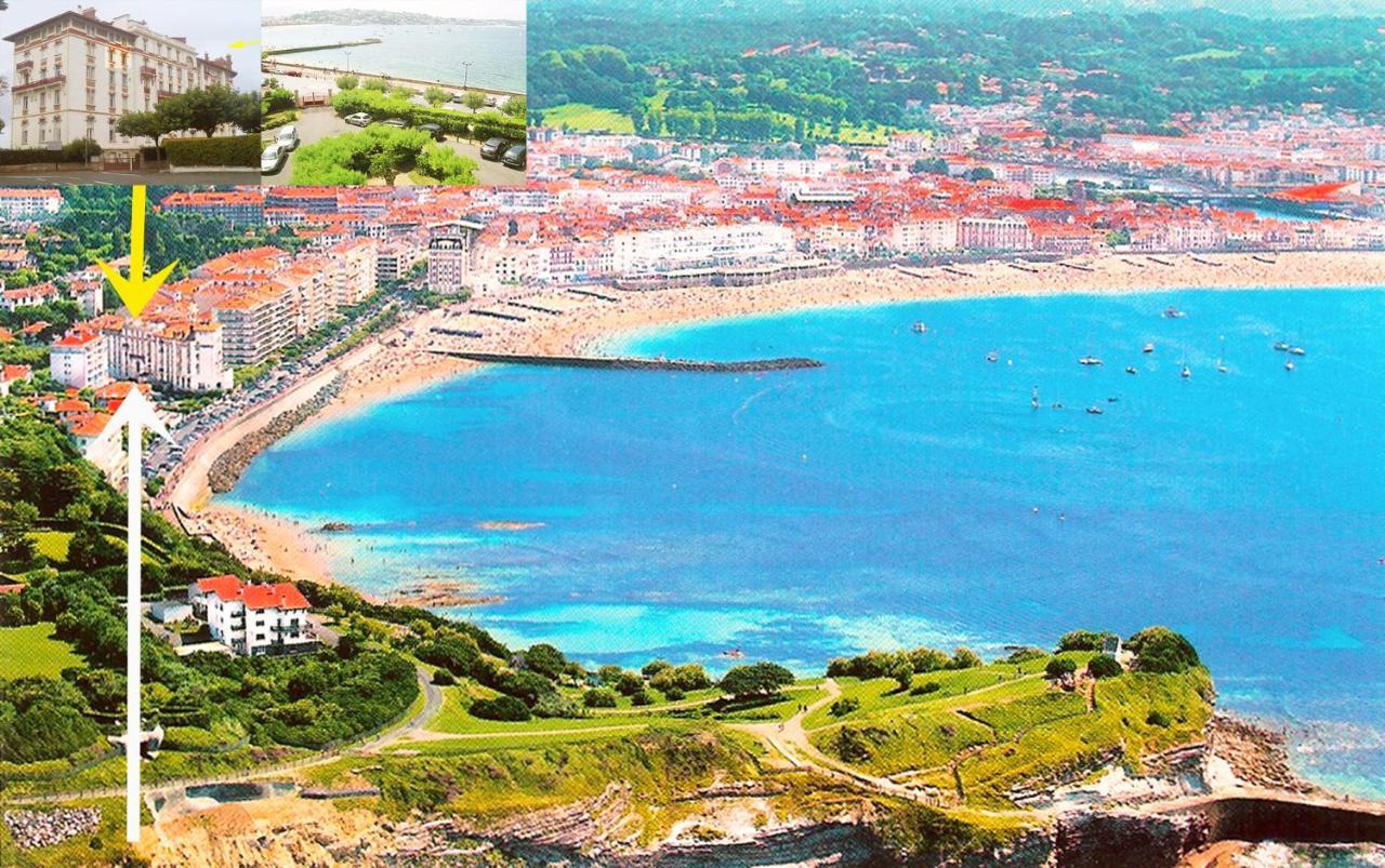 T2 A Pied De Plage Sur Ancien Hotel Chic, Samedi A Samedi Saint-Jean-de-Luz Exteriér fotografie